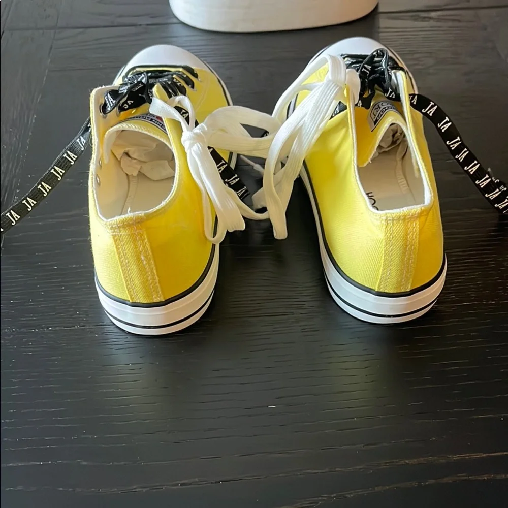 Jenn Ardor‎ Yellow Canvas Sneakers